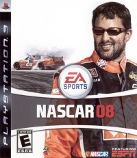 NASCAR 08 PAL Playstation 3 PAL box art